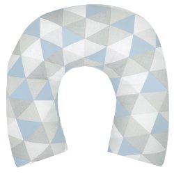 Almofada de Pescoço para Bebê Losango Azul Almofada de Pescoço para Bebê Losango Azul