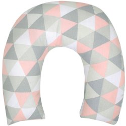 Almofada de Pescoço para Bebê Losango Rosa Almofada de Pescoço para Bebê Losango Rosa