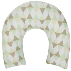 Almofada de Pescoço para Bebê Losango Verde Almofada de Pescoço para Bebê Losango Verde
