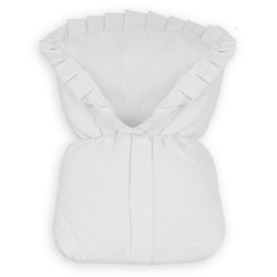 Porta Bebê Nervura Piquet Branco Porta Bebê Nervura Piquet Branco