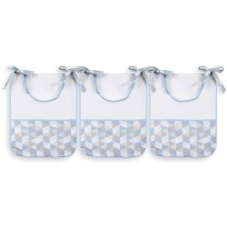 Porta Fraldas Losango Azul 3 Peças Porta Fraldas Losango Azul 3 Peças