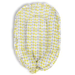 Ninho para Bebê Losango Amarelo Ninho para Bebê Losango Amarelo