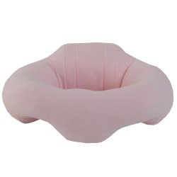 Almofada de Apoio Puff Para Bebê Sentar Rosa Almofada de Apoio Puff Para Bebê Sentar Rosa