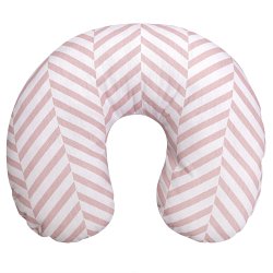 Almofada de Pescoço para Bebê Coelhinha Zig Zag Rosê Almofada de Pescoço para Bebê Coelhinha Zig Zag Rosê