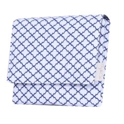 Trocador Portátil Arabesco Marinho com Bolso Trocador Portátil Arabesco Marinho com Bolso