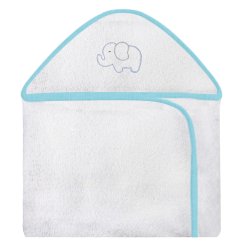 Toalha de Banho Elefante Azul Tiffany com Capuz Toalha de Banho Elefante Azul Tiffany com Capuz