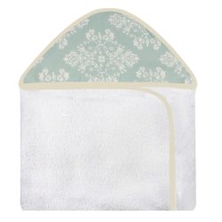 Toalha de Banho Provençal Verde com Capuz Toalha de Banho Provençal Verde com Capuz