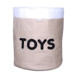Cesto Organizador Toys Cáqui Cesto Organizador Toys Cáqui