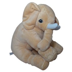 Travesseiro Elefante Bege Soft Travesseiro Elefante Bege Soft