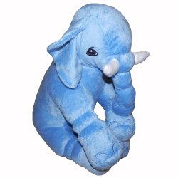 Travesseiro Elefante Azul Soft Travesseiro Elefante Azul Soft