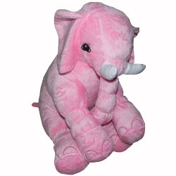 Travesseiro Elefante Rosa Soft Travesseiro Elefante Rosa Soft