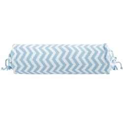 Rolo Sebastian Chevron Azul e Branco Tricot 40cm Rolo Sebastian Chevron Azul e Branco Tricot 40cm