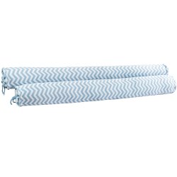 Kit Rolinho Sebastian Chevron Azul Tricot 2 Peças Kit Rolinho Sebastian Chevron Azul Tricot 2 Peças