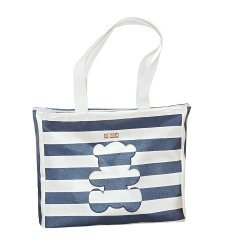 Bolsa Sacola Urso Listrada Marinho Bolsa Sacola Urso Listrada Marinho