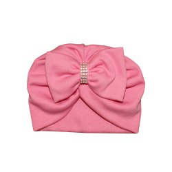 Turbante para Bebê Laço Rosa Turbante para Bebê Laço Rosa
