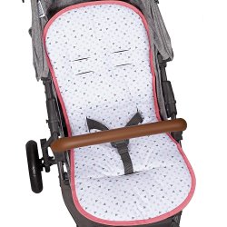 Capa de Carrinho Lhama Triângulo Rosa Capa de Carrinho Lhama Triângulo Rosa