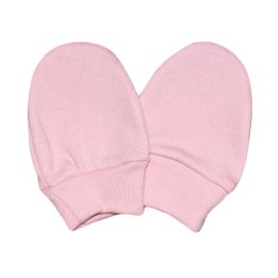 Luva Baby Rosa Malha Luva Baby Rosa Malha