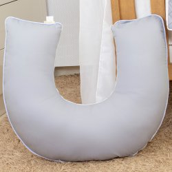 Almofada Amamentação Urso Clássico Cinza Almofada Amamentação Urso Clássico Cinza