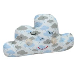 Almofada Nuvenzinha Chuva de Benção Azul Almofada Nuvenzinha Chuva de Benção Azul