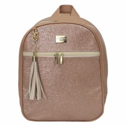 Mochila Maternidade Sunshine Glitter Rosê Mochila Maternidade Sunshine Glitter Rosê