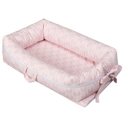 Ninho para Bebê Borboletas Rosê Ninho para Bebê Borboletas Rosê