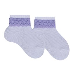 Meia para Bebê Basic Lilás Meia para Bebê Basic Lilás