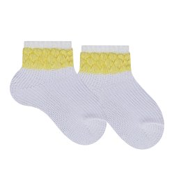 Meia para Bebê Basic Amarela Meia para Bebê Basic Amarela