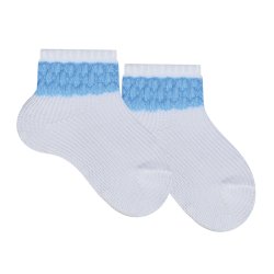 Meia para Bebê Basic Azul Meia para Bebê Basic Azul
