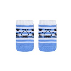 Meia para Bebê Tigre Azul Meia para Bebê Tigre Azul