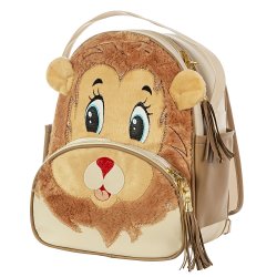 Mochila Leão Bege G Mochila Leão Bege G