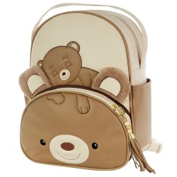 Mochila Ursinho Carinhoso Marrom G Mochila Ursinho Carinhoso Marrom G