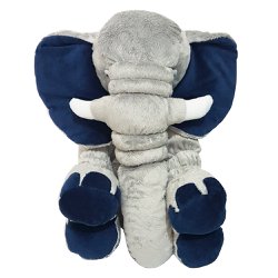 Almofada Elefante Sonho Cinza com Marinho Almofada Elefante Sonho Cinza com Marinho