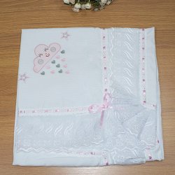 Manta de Bebê Chuva de Benção Rosa Manta de Bebê Chuva de Benção Rosa