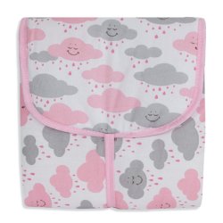 Trocador Portátil Chuva de Benção Rosa com Bolso Trocador Portátil Chuva de Benção Rosa com Bolso