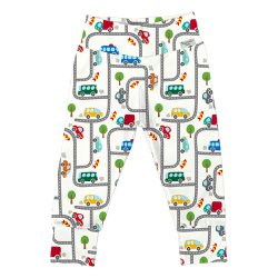 Mijão de Bebê Carrinhos Malha Cós Alto Mijão de Bebê Carrinhos Malha Cós Alto