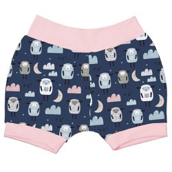Short de Bebê Ovelha Rosa Malha Short de Bebê Ovelha Rosa Malha