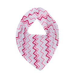 Babador Bandana Chevron Pink Babador Bandana Chevron Pink