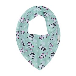Babador Bandana Panda Verde Babador Bandana Panda Verde
