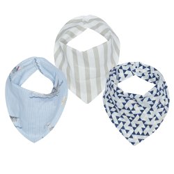 Kit Babador Bandana Baby Boy 3 Peças Kit Babador Bandana Baby Boy 3 Peças