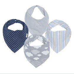 Kit Babador Bandana Classic 4 Peças Kit Babador Bandana Classic 4 Peças