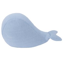 Almofada Tricot Willy Azul Bebê Almofada Tricot Willy Azul Bebê