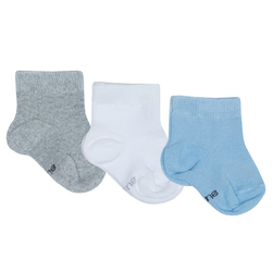Kit de Meias para Bebê Conforto Menino 3 Pares Kit de Meias para Bebê Conforto Menino 3 Pares