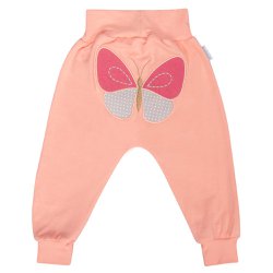 Mijão de Bebê Saruel Borboleta Coral Cós Alto Mijão de Bebê Saruel Borboleta Coral Cós Alto