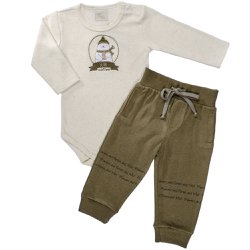 Conjunto de Bebê Body Longo e Calça Urso Polar Conjunto de Bebê Body Longo e Calça Urso Polar