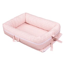 Ninho para Bebê Raminho Rosa Ninho para Bebê Raminho Rosa