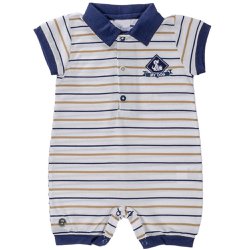 Macacão Curto para bebê Piquet Cachorrinho Macacão Curto para bebê Piquet Cachorrinho