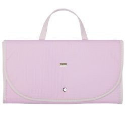 Trocador Portátil Trançadinho Rosa Trocador Portátil Trançadinho Rosa