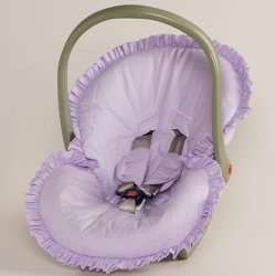Capa de Bebê Conforto Poázinho Lilás Capa de Bebê Conforto Poázinho Lilás