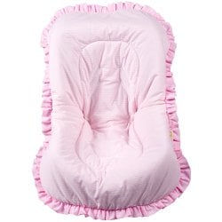 Capa de Bebê Conforto Diny Listrado Rosa Capa de Bebê Conforto Diny Listrado Rosa
