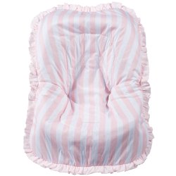 Capa de Bebê Conforto Listrado Rosa Capa de Bebê Conforto Listrado Rosa
